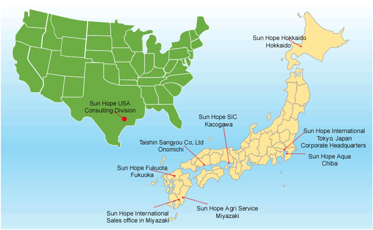 Sales net work | map